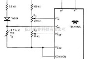 传感器电路中的正温度传感器与系数电阻
