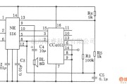 多谐振荡产生中的由NE555、CC4051组成的多功能音响发生器