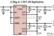 稳压电源中的LT3029线性稳压器的应用电路图