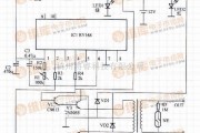 逆变电源中的用彩灯IC制作的逆变电源电路