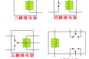 8脚中间继电器每个脚用法_8脚中间继电器接线图图解