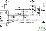 电源电路中的将反向调节器从5V增加12V输出的电路