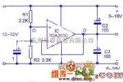 稳压电源中的将单电源转换双电源电路图