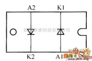 光敏二极管、三极管电路中的晶体二极管STTH12012TV2内部电路图