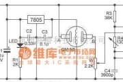 仪器仪表中的简易气体烟雾报警器电路图