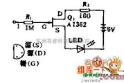 光电电路中的场效应管逻辑探头电路图