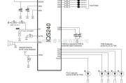 开关电路中的IQS2404键触摸感应开关电路图