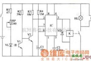 收割播种中的收割机仓满提醒器电路图（一）