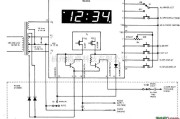 LED电路中的四位0.7英寸的LED显示器