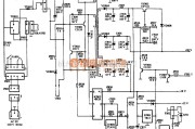 显示器电源中的AST-2型彩色显示器的电源电路图