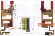 综合电路中的浪潮CU100型手机排线连线对应图