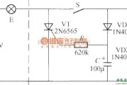 灯光控制中的延迟熄灯拉线开关电路(1)