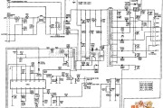 显示器电源中的PMV-P-14VC型显示器电源电路图