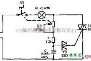 康发牌电子调光台灯电路