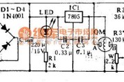 报警控制中的气敏式火灾报警器电路图