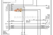 日产中的240SX-1996日产尼桑SRS电路图