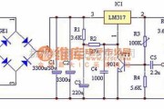 电子管功放中的用LM317制作的功放电路图