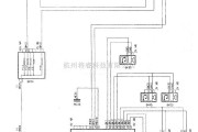 东风雪铁龙中的神龙毕加索2.0L轿车收放机后装备电路图