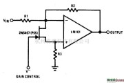 控制电路中的压控可变增益放大器一