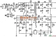 电源电路中的SAMPO KOS-1429型彩色显示器电源电路图