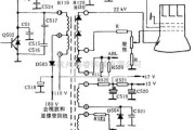 电源电路中的CS37-2型彩色电视机的显像管馈电电路图