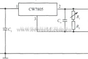 电源电路中的用三端固定输出集成稳压器组成的输出电流可调的恒流源电路