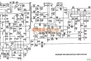 显示器电源中的FREFROMT MTS-9600型彩色显示器的电源电路图