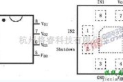 基础电路中的立体声耳机放大器电路