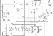 日产中的200SX-1995年日产尼桑 大灯电路图(带有DRL)