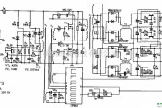 显示器电源中的采用CF8865专用模块的开关电源电路图