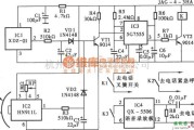 遥控电路（综合)中的防盗报警电话系统电路图