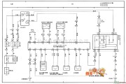 丰田中的天津威驰乘员辅助保护系统电路图