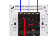 单开三控开关接线图及接线方式