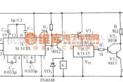 自动控制中的用SL517A的声控音乐插座电路