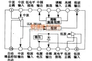 微机单片机中的ULN3814A　单片收音集成电路图