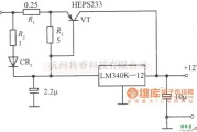 稳压电源中的LM340K-12构成的12V、10A稳压电源电路图