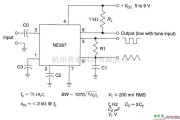 音频电路中的典型NE567音调译码电路