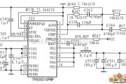 综合电路中的TPS54310P外围I/O电压(3.3V)电路图