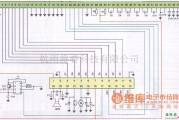 综合电路中的海尔地文星1000型手机排线电路原理图