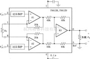 仪表放大器中的INA128／129的信号和电源的基本连接电路
