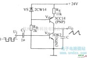 信号产生器中的以晶体管作恒流源的锯齿波电路