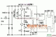 电源电路中的两个MJE13005晶体管制作的简易电子镇流器