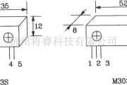 遥控电路（综合)中的由M303S/303R构成的遥控编码发射、解码接收电路图