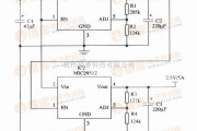 由MIC29712和MIC29512构成的双路具有输出时序的稳压器电路图