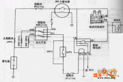 金杯海狮客车点火系统电路图