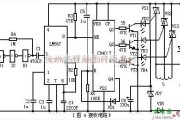 光电电路中的超声波遥控电扇变速器的原理电路