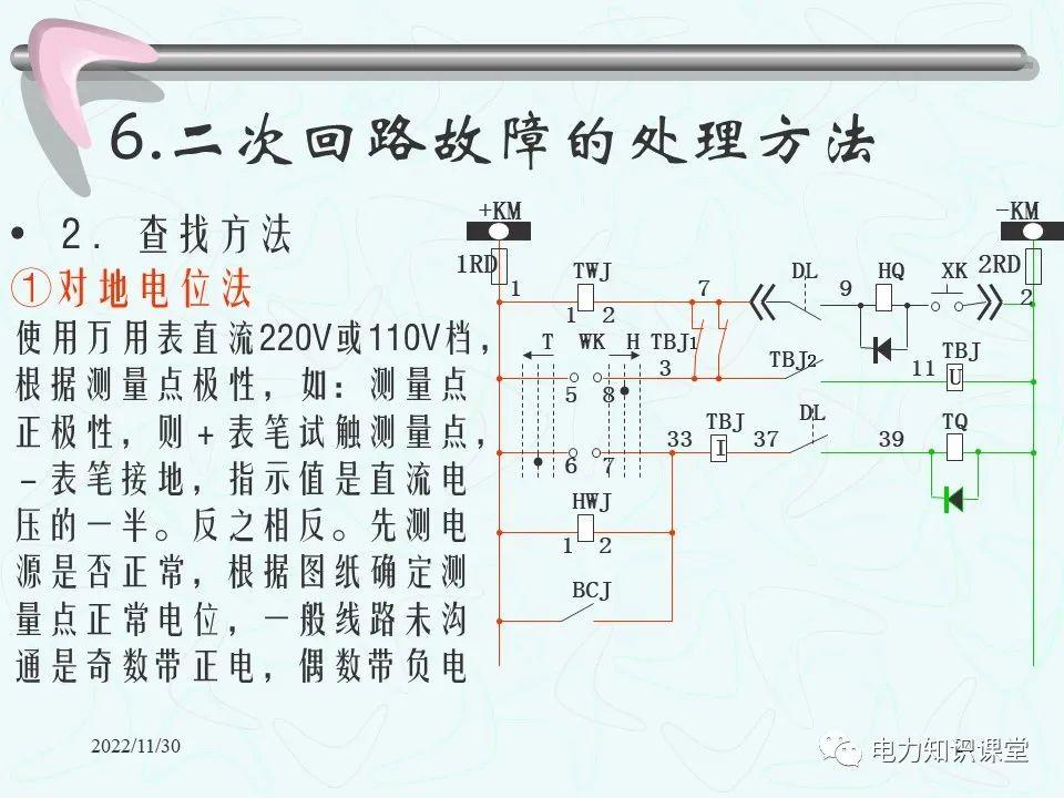 二次回路及接线图知识讲解  第11张