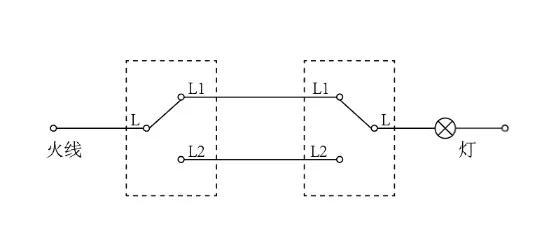 双控开关接线图讲解  第1张
