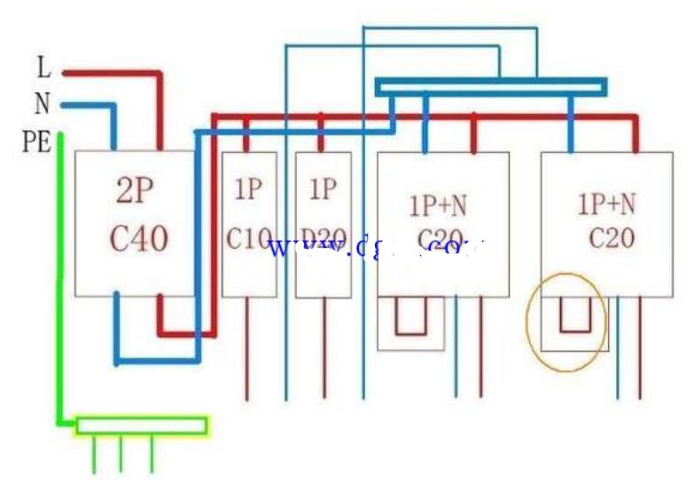 空开和漏保安装顺序_空开和漏保接线图  第2张