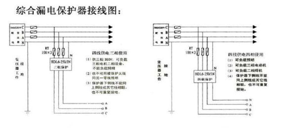 漏电保护开关接线方法  第1张